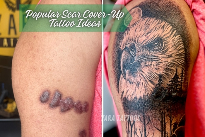 Our expert tattoo artists specialize in Transform your scars into stunning artwork at Yara Tattoos in Coimbatore