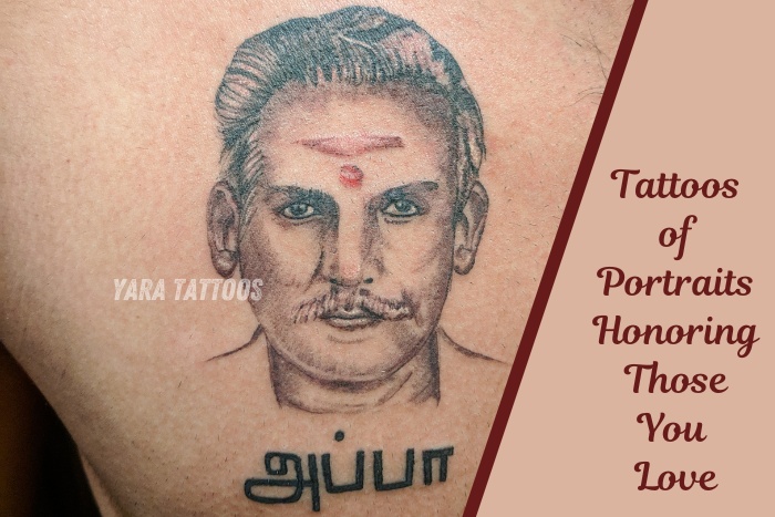 At Yara Tattoos in Coimbatore, we create meaningful portrait tattoos to keep memories alive
